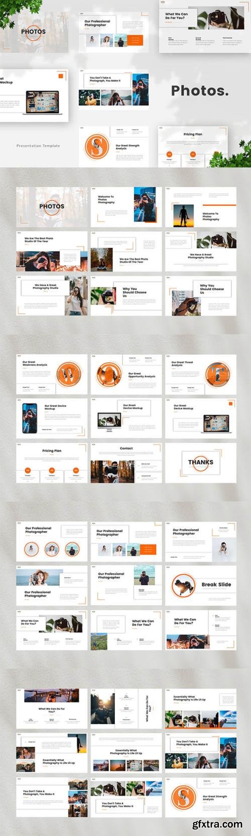 Photography Powerpoint, Keynote and Google Slides Template