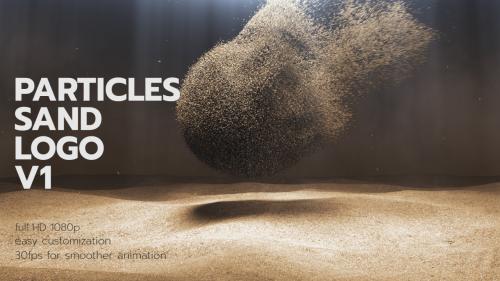 MotionArray - Particles Sand Logo V1 - 899615