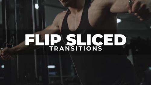 MotionArray - Flip Sliced Transitions - 905748