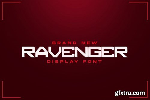 RAVENGER EXCLUSIVE DISPLAY FONT