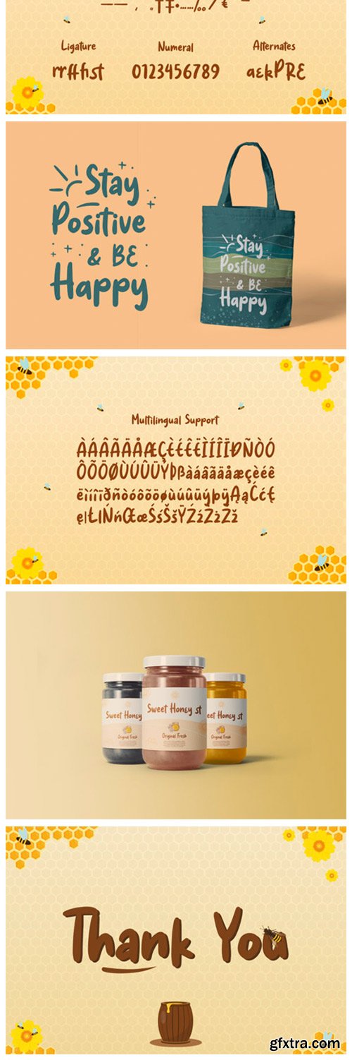 Honey Jar Font