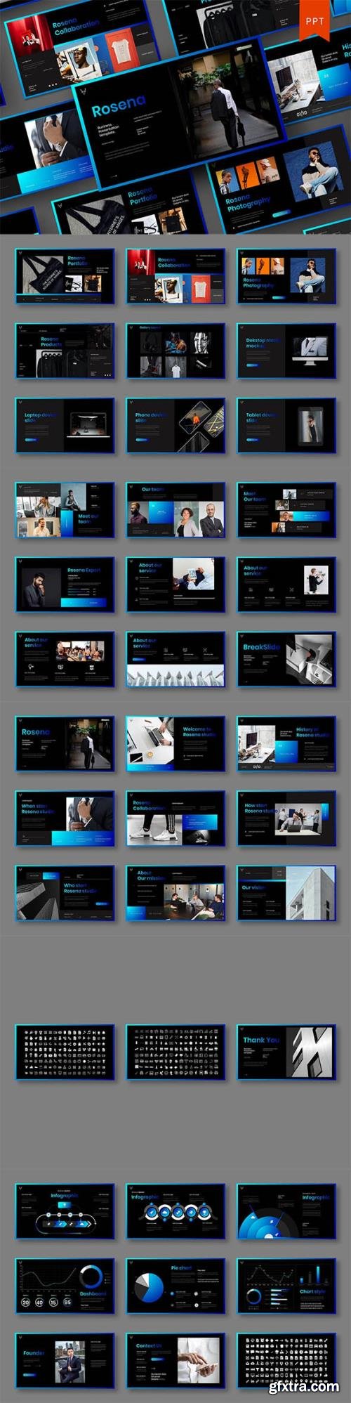 Rosena – Business PowerPoint Template