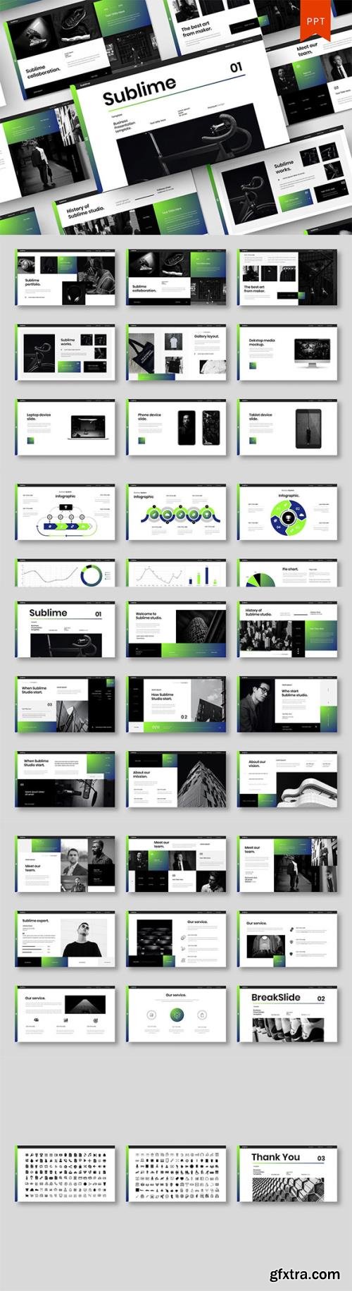 Sublime – Business PowerPoint Template