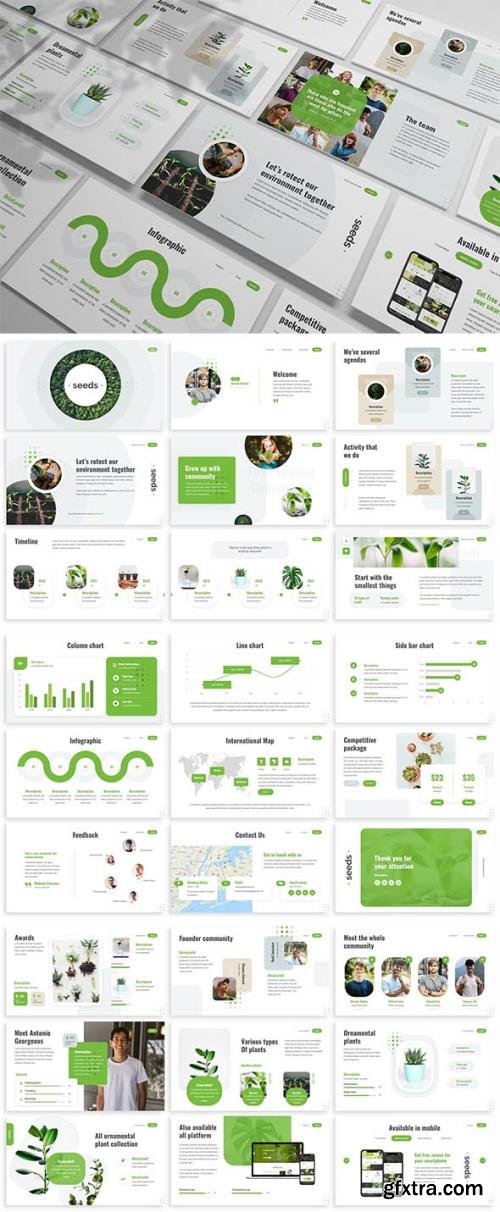 Seeds - Nature Powerpoint Template