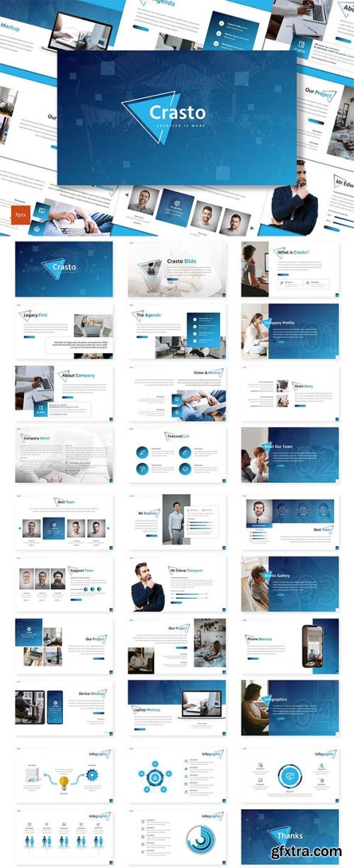 Crasto - Creative Powerpoint, Keynote and Google Slides Template