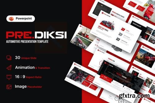 Prediksi Automotive Powerpoint Template