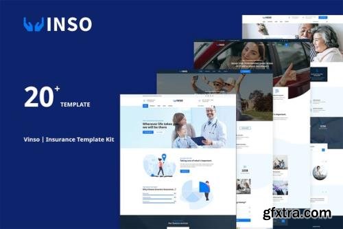 ThemeForest - Vinso v1.0.2 - Insurance Elementor Template Kit - 30093350