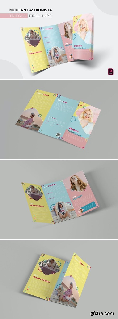 Modern Fashionista | Trifold Brochure