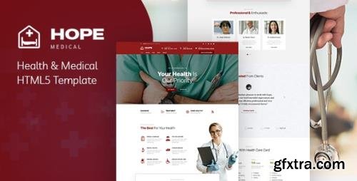 ThemeForest - Hope v1.0 - Health & Medical HTML5 Template - 30238605