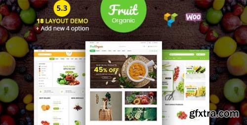 ThemeForest - Food Fruit v5.3.0 - Organic Farm, Natural RTL Responsive WooCommerce WordPress Theme - 19858481