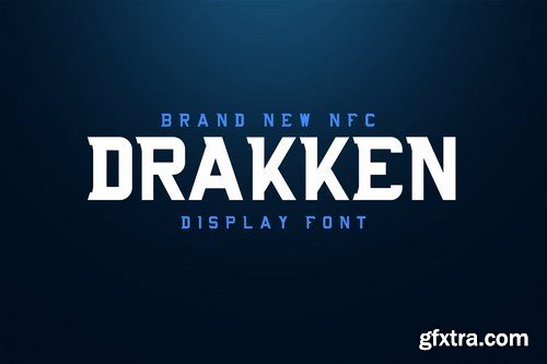 DRAKKEN EXCLUSIVE DISPLAY FONT