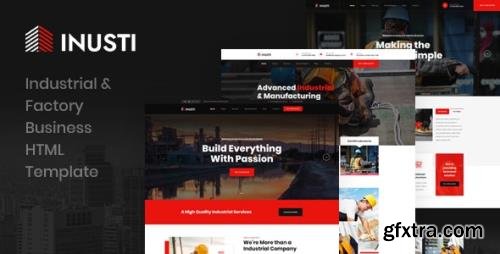 ThemeForest - Inusti v1.0 - Industrial & Factory Business HTML Template - 29314970