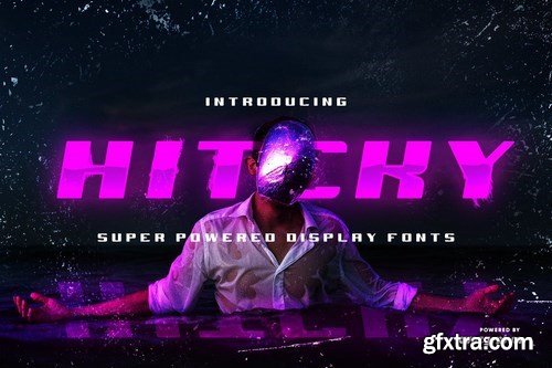 HITCKY SUPER POWERED DISPLAY FONT