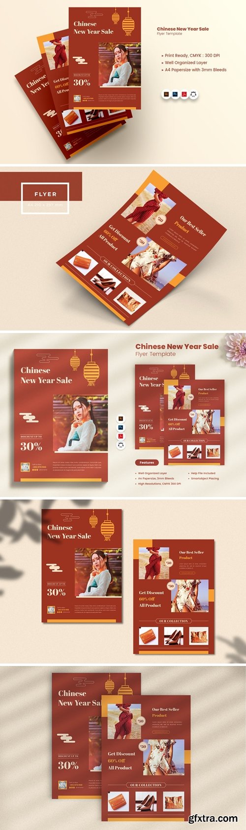 Chinese New Year Sale Flyer