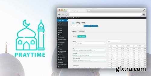 CodeCanyon - PrayTimes v1.0.1 - Islamic Prayer Time WordPress Plugin - 24130516