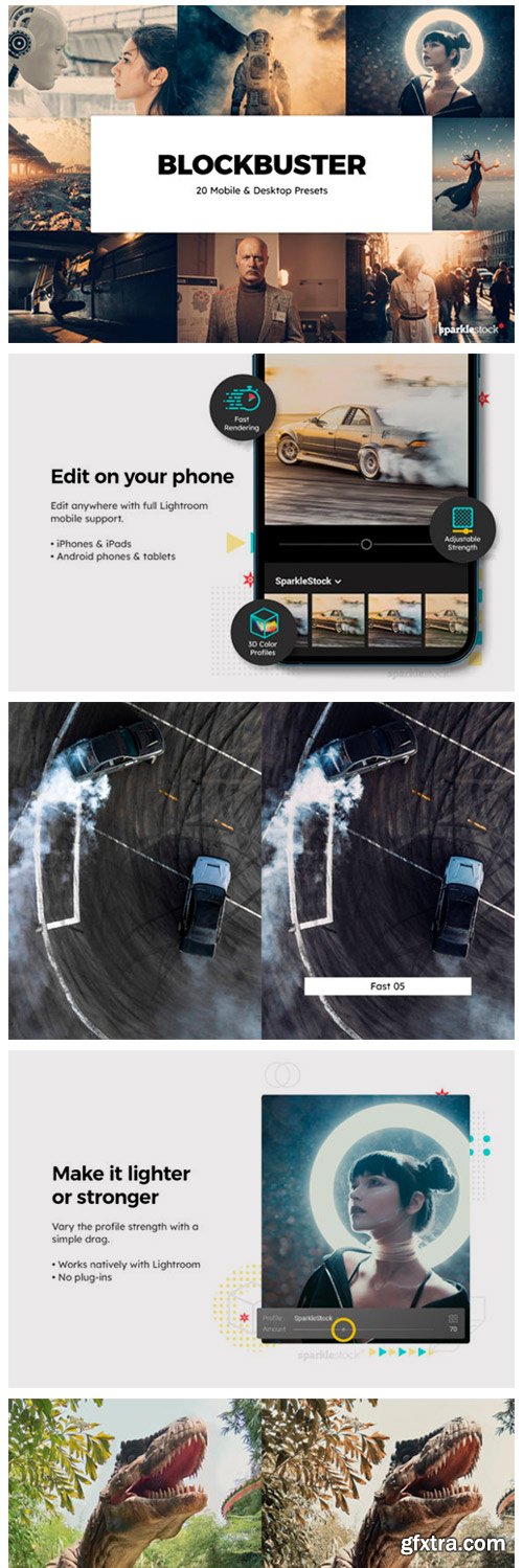 20 Blockbuster Lightroom Presets and LUT 8108854