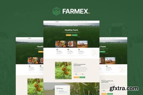 ThemeForest - Farmex v1.0.0 - Agriculture & Farm Template Kit - 30082045