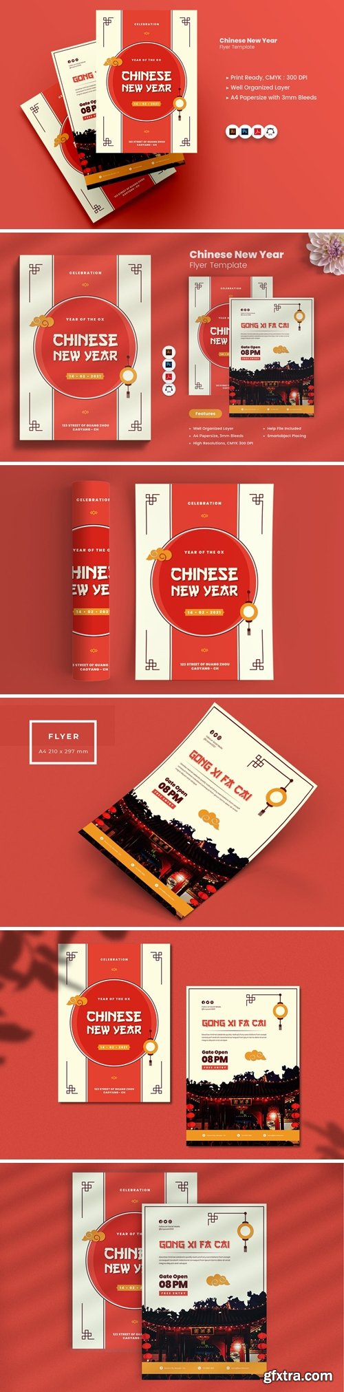 Chinese New Year Event Flyer