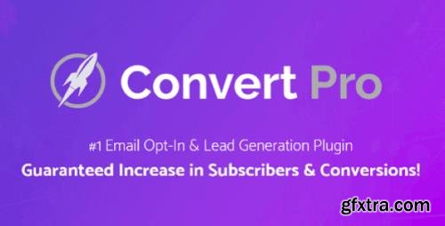 Convert Pro v1.5.5 / Convert Pro Add-On v1.4.4 - Email Opt-In & Lead Generation WordPress Plugin - NULLED