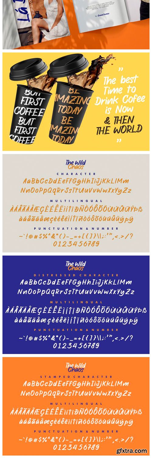 The Wild Chaos Font