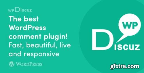 wpDiscuz v7.1.0 - WordPress Post Comments Discussion Plugin + wpDiscuz Premium Add-Ons - NULLED