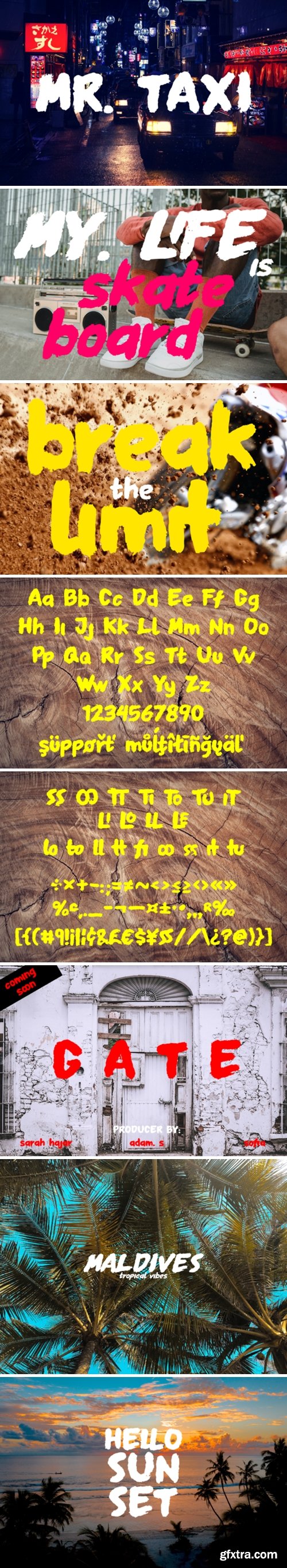 Mr. Taxi Font