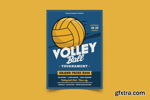 Volleyball Tournament Flyer