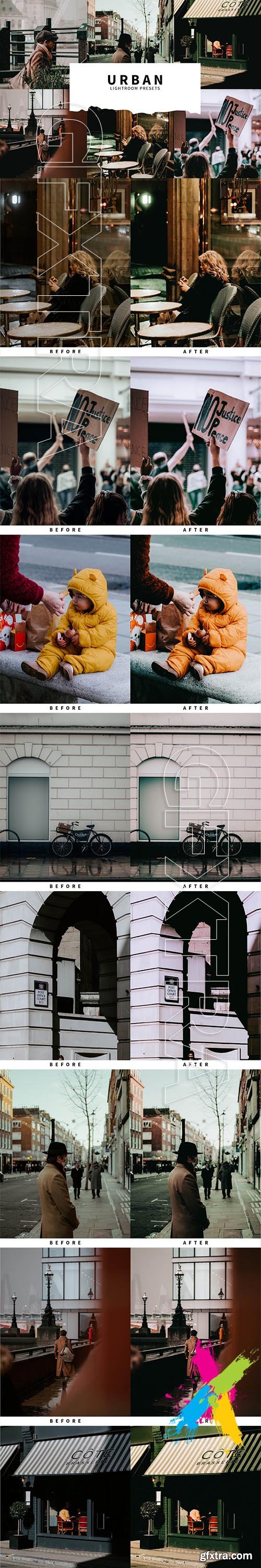 CreativeMarket - 10 Urban Lightroom Presets 5787591