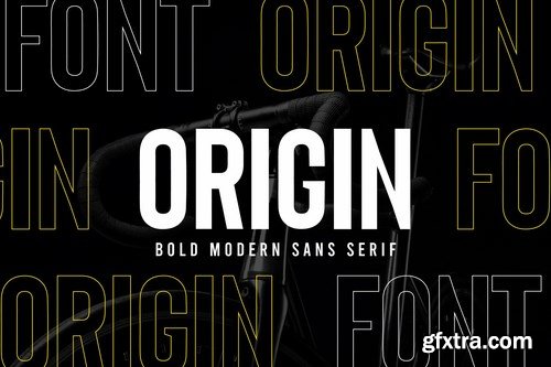 Origin - Bold Retro Sans Serif