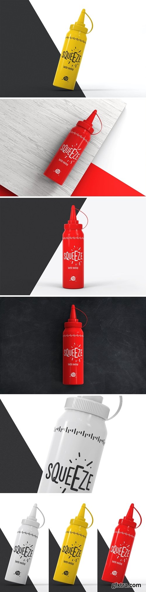 Squeeze Bottle Mockup