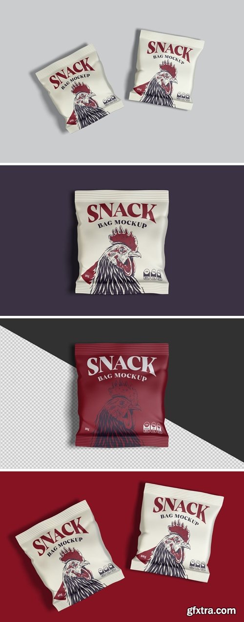 Snack Bag Mockup