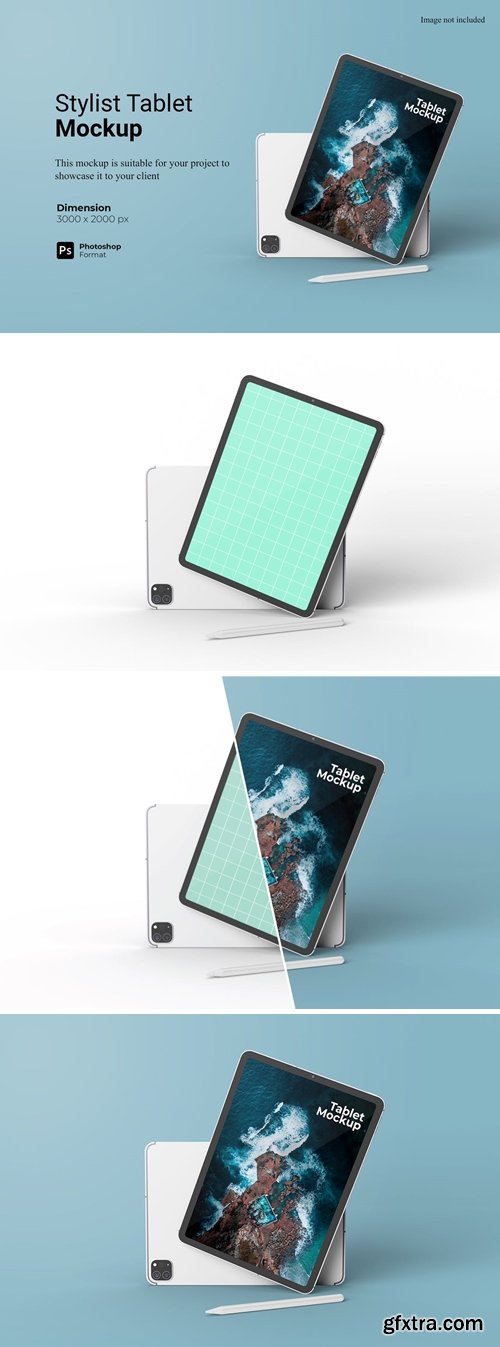 Stylist Tablet Mockup Template