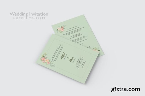 Wedding Invitation - Mockup Template