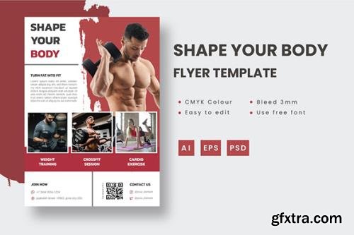 Shape Your Body - Flyer Template