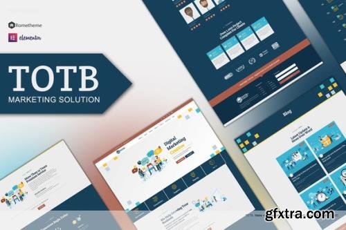 ThemeForest - TOTB v1.0.1 - Marketing Solution Elementor Template kit - 30237583