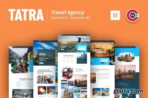 ThemeForest - Tatra v1.0.0 - Travel Agency Elementor Template Kit - 29986056