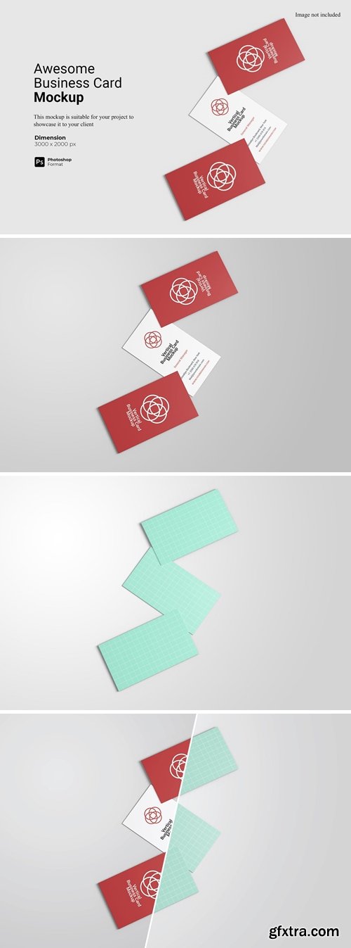 Awesome Business Card Mockup