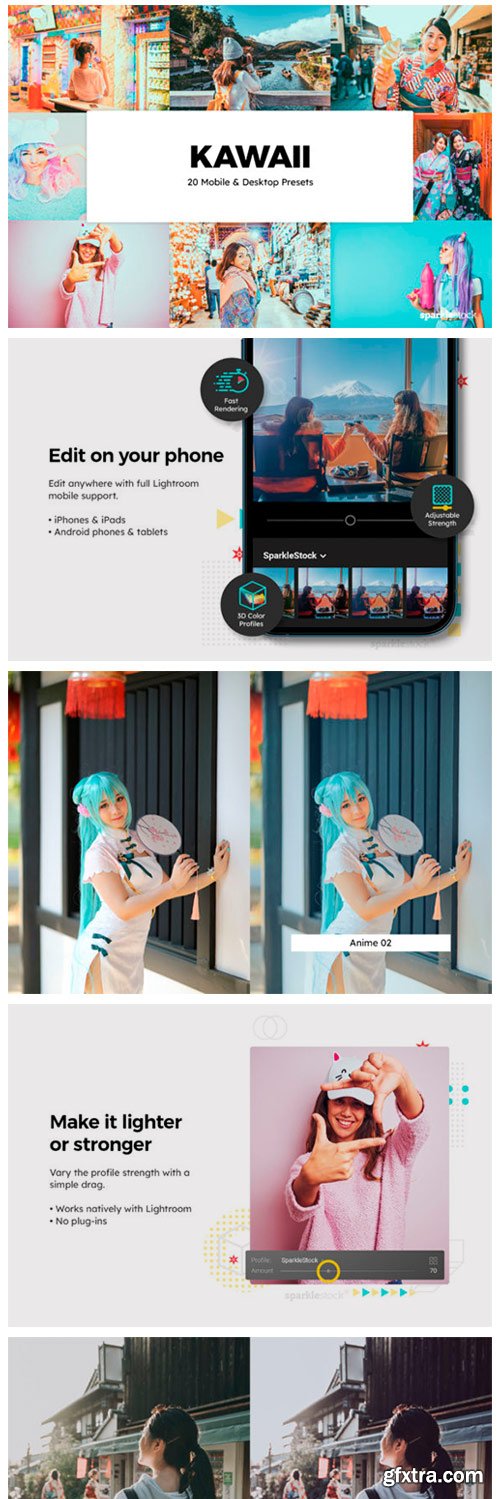 20 Kawaii Lightroom Presets and LUTs 8182958