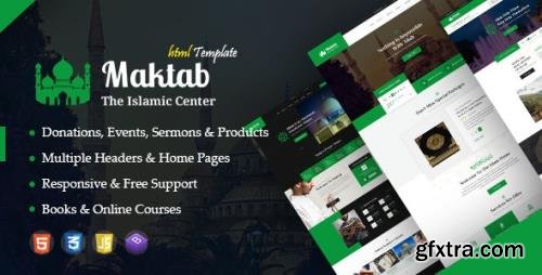 ThemeForest - Maktab v1.0 - Islamic Institute Responsive HTML Template - 29567380