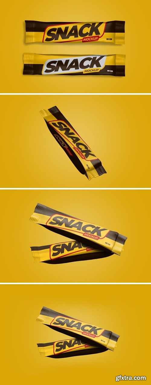 Snack Bar Pack Mockup