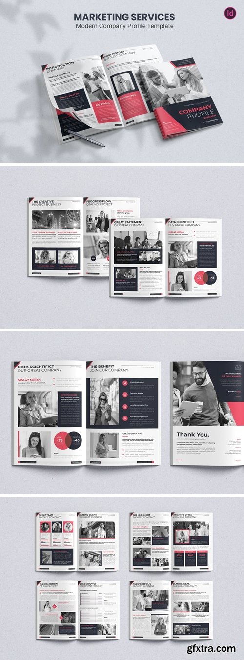 Marketing Service – Company Profile Template