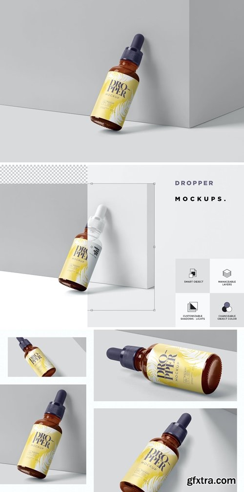 Dropper Bottle Mockups