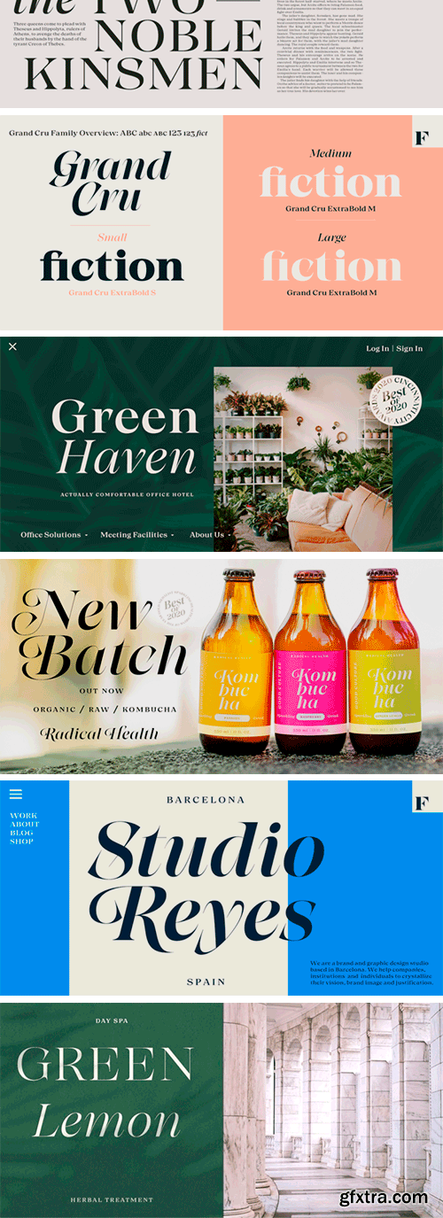 Grand Cru Font Family