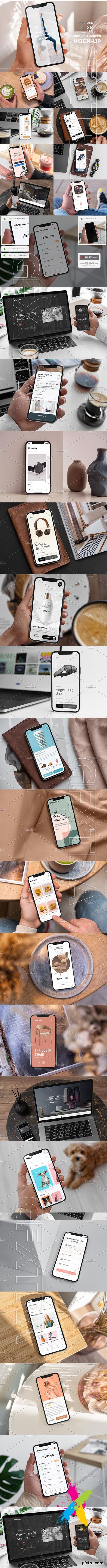 CreativeMarket - iPhone 12 Pro Mockup 5819319