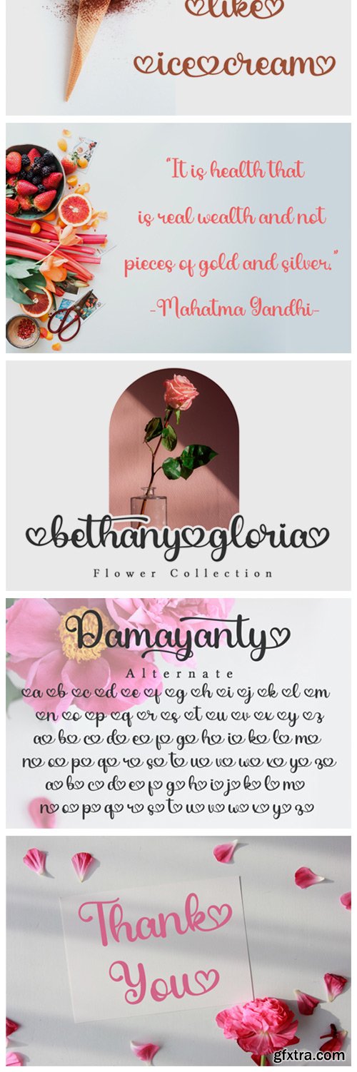 Damayanty Font