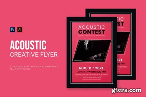 Acoustic Contest - Flyer