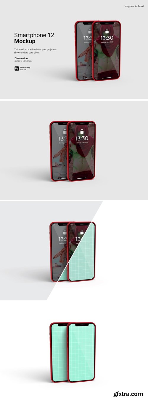 Smartphone 12 Mockup