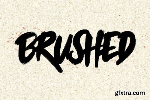 Trashed Typeface