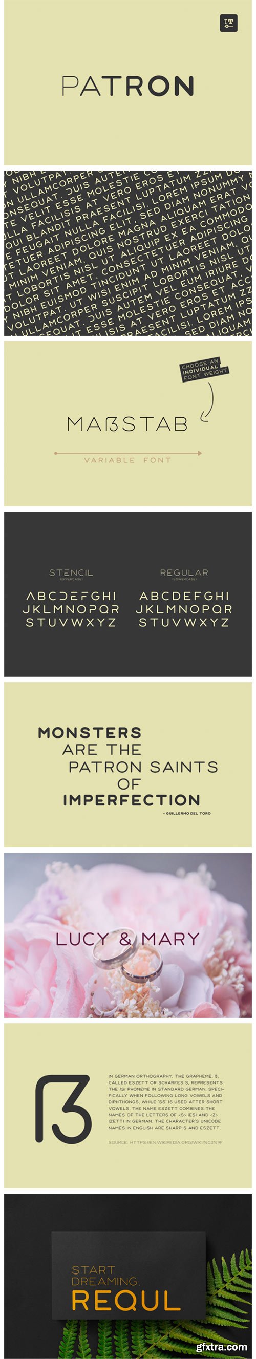 Patron Font