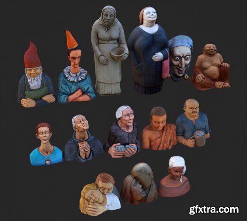 14 sculpture 3d models